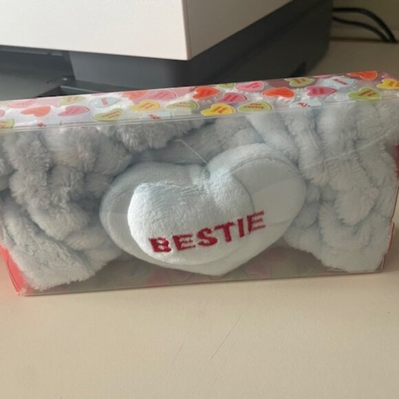 SWEETHEARTS THE ORIGINAL PLUSHIE BLUE SPA HEADBANDS ONE SIZE Valentine New - Picture 2 of 3